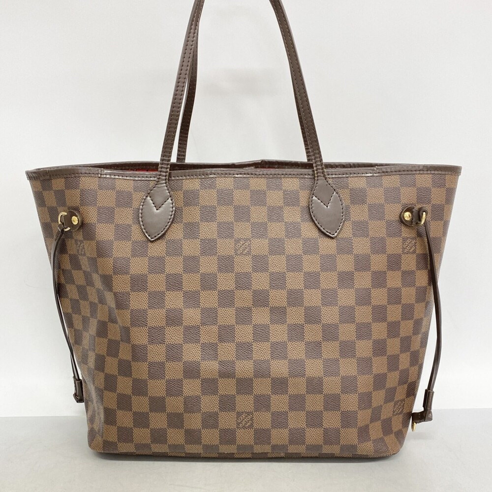 LOUIS VUITTON Brown Damier Neverfull MM Tote Bag - Picture 11 of 11